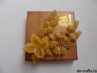 Шкатулка из макарон4 делаем шкатулку из макарон