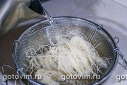 Фотографии рецептf Рисовая лапша с овощами и яйцом, 01 Рисовая лапша с овощами и яйцом, Шаг 01