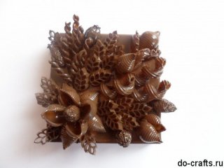 Шкатулка из макарон7 шкатулка из макарон в домашних условиях